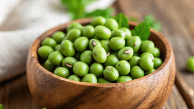Fresh garbanzo beans