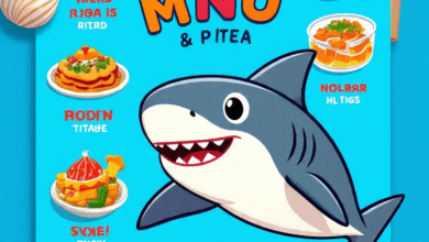sharks menu