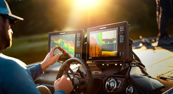 Fish finder mounts